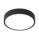 LEDVANCE Surface Bulkhead Outdoor Sensor 9,5W 1220lm Ø250 mm – Multi Select 830/840 – IP65 – Sort – EVERLOOP (8 stk.)