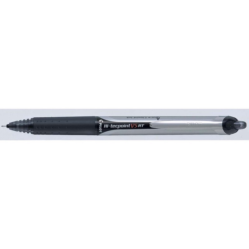 Rollerpen, Pilot Hi-tecpoint, V5 RT 0,3MM, sort