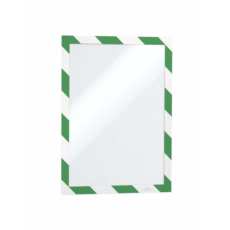 Inforamme, Durable, grøn/hvid, A4 pakke a 10 stk (Pakke)