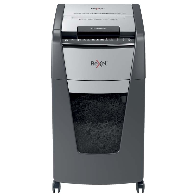 Makuleringsmaskine, Rexel Optimum AufoFeed+ 300M antal ark: 300