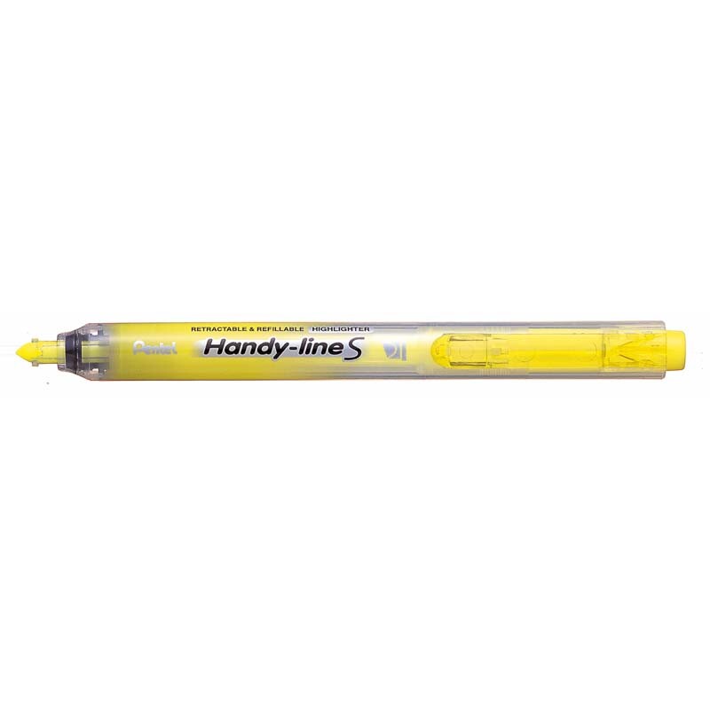 Tekstmarker, Pentel Handyline, SXS15-VO 1-4,5MM, Spids, gul