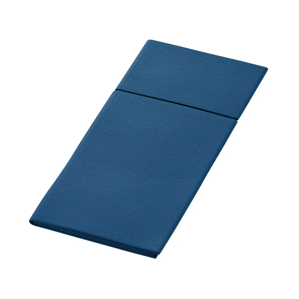 Lommeserviet, Duni Duniletto Slim, Dunisoft, 40x33 cm, mørkeblå, (260 stk.)