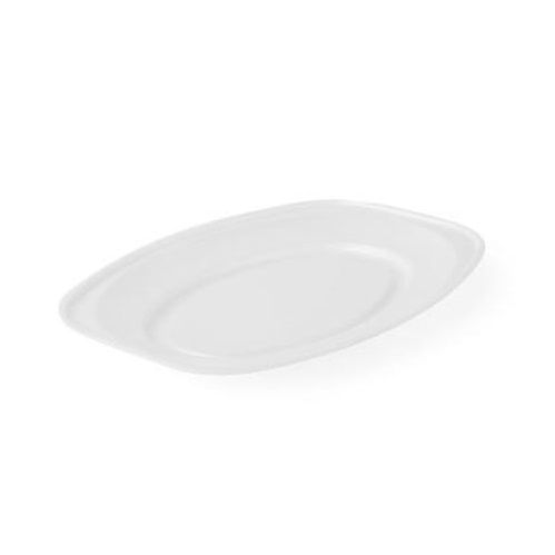 Serveringsfad, 35x25 cm, Lille, XPS, Hvid, (90 stk.)