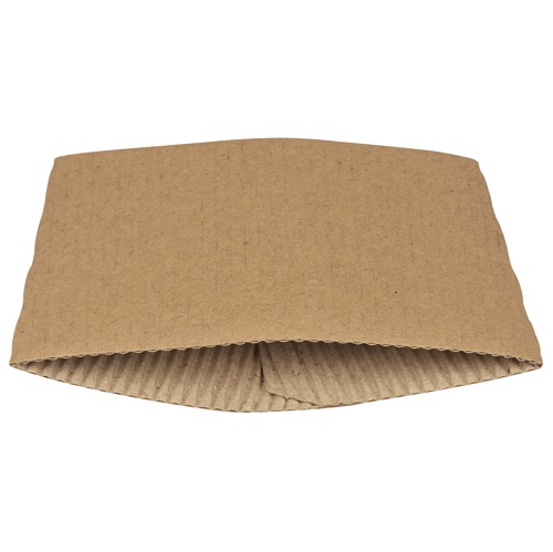 [10427] Kop sleeve til 8 oz papkrus, 11,5x5cm, brun, pap, (1.000 stk.)
