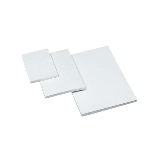 Tjenerblok, A6, hvid, 105x148mm, 60g/m2, genbrugspapir, (5 blokke á 100 ark = 500 ark.)