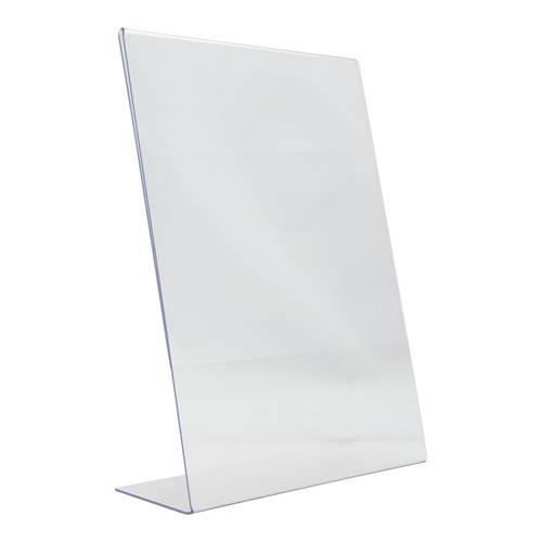 Bordrytter, L-skilt, Securit, A4, akryl, klar transparent, (1 stk.)