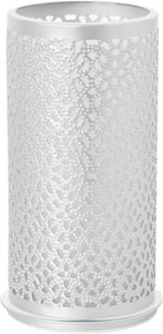 Fyrfadslysholder, metal, 140x75mm, Bliss silver, Duni, (4 stk.)