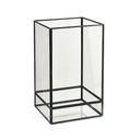 Lanterne, glas, 15x15x25cm, "Capella", Duni, (2 stk.)