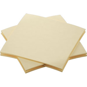 Serviet, bio, Dunisoft, 20x20cm, creme, Duni, (2880 stk.)