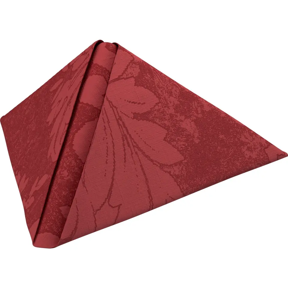 Serviet, Dunilin, 40x40cm, Royal bordeaux, Duni, (540 stk.)